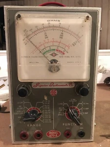 SUPERIOR Instruments Co. OHMS-Resistance meter model 670-A ,    used - Picture 1 of 6