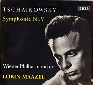 LORIN MAAZEL, TSCHAIKOWSKY SYMPHONIE NR. 5, LP 1964 DECCA SXL 6085 STEREO - Bild 1 von 3