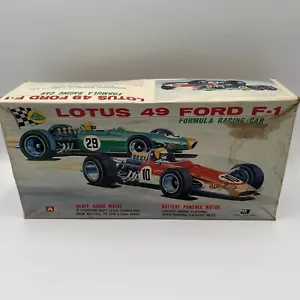 Vtg ASAHI Lotus 49 Ford F-1 Junior Race Car1/10 Scale W/ Box - Picture 1 of 24