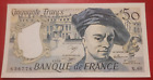 France, billet de 50 francs Quentin de la Tour de 1990 SUP+