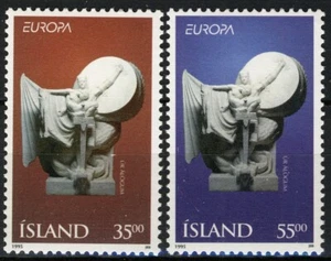 Iceland 1995, Europe, Peace and Freedom set MNH, Mi 826-27 - Bild 1 von 1