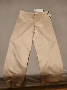 Bar III Men's Tan Cotton Stretch Solid Slim-Fit Suit Dress Pants Size 30W 30L - Picture 1 of 6