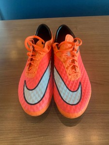nike hypervenom 1 orange and black