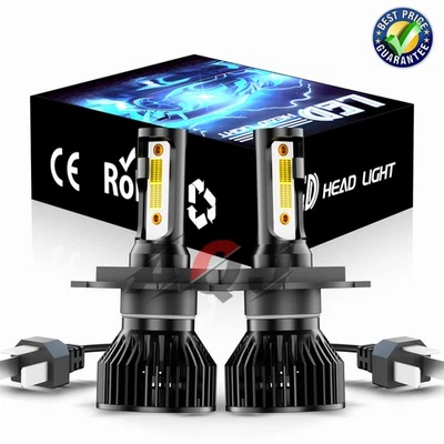 For Suzuki S-Cross 2015-2019 Headlight Kit H4 LED White Bulbs Hi/Low Beam - Imagem 1 de 4