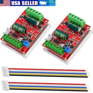 2 Stück DC 6-60V BLDC 3-Phasen DC Brushless Motor Controller PWM Motortreiber - Bild 1 von 8