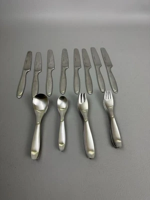Juego de 39 cubiertos modernistas de acero inoxidable Lauffer Finland Design 9 Foto 1 de 4