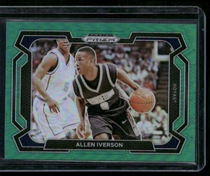 2024 Panini Prizm Draft Picks #33b Allen Iverson Prizms Green - Picture 1 of 2