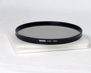 Filtro polarizzatore circolare Haida 127mm C-POL usato pellicola reflex 35mm DSLR digitale - Foto 1 di 2