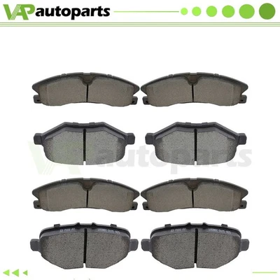 Pastillas de freno delanteras y traseras de cerámica para Ford Flex Taurus SHO MKT 2013 2014-2016 Foto 1 de 4