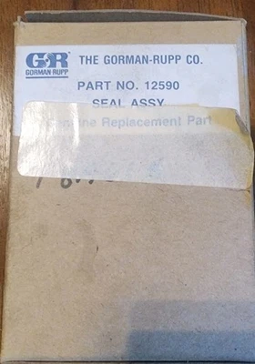 Gorman-Rupp Pieza Nº12590 SEAL ASSY Repuesto Original Foto 1 de 3
