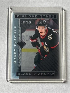 2021-22 Black Diamond - Diamond Stars Brady Tkachuk #BDS-BT Senators /249 - Picture 1 of 2