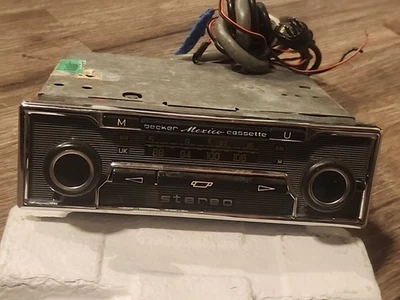 RADIO CASSETTE ESTÉREO MERCEDES BENZ BECKER MEXICO SIN PROBAR MIRA Foto 1 de 4