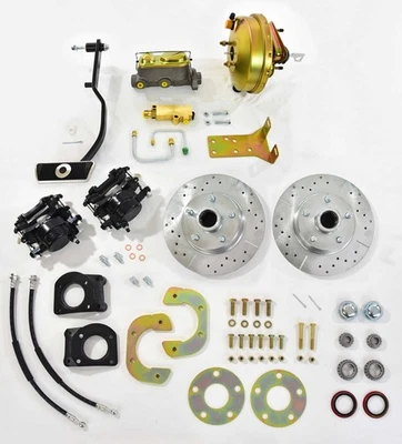 Ford Mustang 1967-1970 Power 4 ruedas freno de disco conversión delantero y trasero Foto 1 de 4