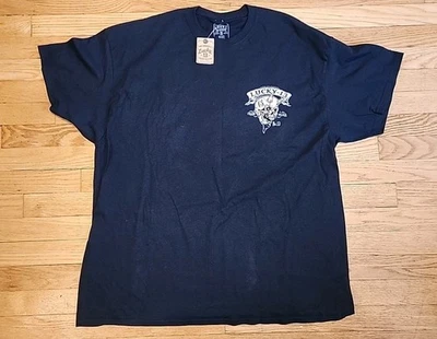 Camiseta Lucky 13 Apparel Evil Skull Para Hombre Talla 2XL Negra NUEVA Foto 1 de 4