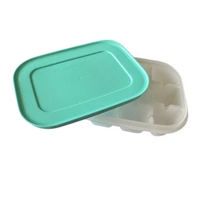 Tupperware Antarctica Ice Cube Tray New Aqua Lid Freezer Storage *B - Foto 1 di 2