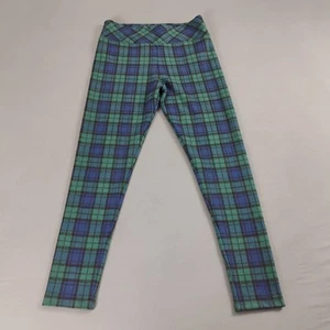 Vineyard Vines Blackwatch Cozy Leggings Girls Size XL (16) Charleston Green NWT - Picture 1 of 14