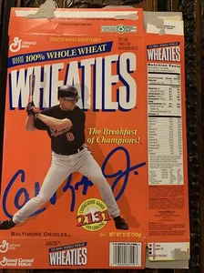 Collectible Cal Ripken Jr Wheaties Box  - Iron Man - 1996 - Picture 1 of 2