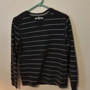 Epic Threads Men's Long Sleeve Shirt Black/Grey Size Large - Picture 1 of 7