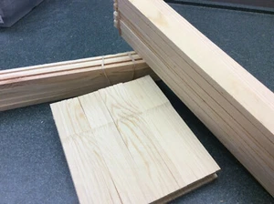 Unassembled Deep Frames - Slotted Bottom Bars NO FOUNDATION 10 Pack - Picture 1 of 3