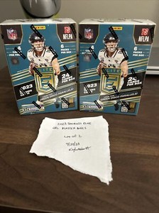2023 DONRUSS ELITE FOOTBALL BLASTER BOXES - NEW FACTORY SEALED - Lot Of 2
