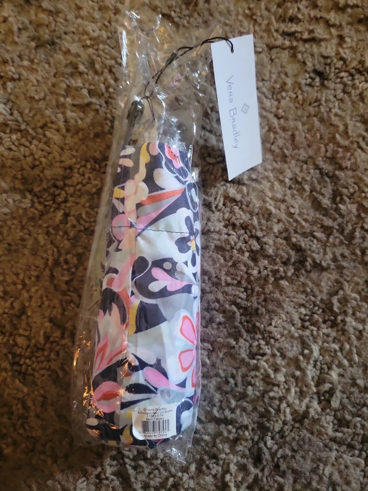 Mini Paraguas Automático Vera Bradley Mod Paisley Nuevo con Etiquetas Foto 1 de 1