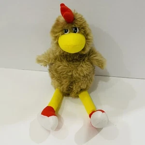 B.J.TOY CO INC toy plush chicken hen  brown lay egg stuffed animal 12” - Picture 1 of 7