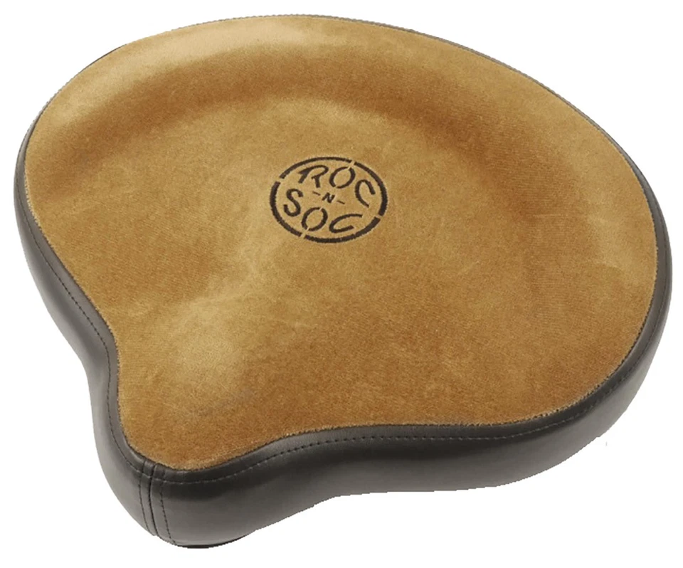 ROC-N-SOC Roc n Soc Drum Stool Throne Cycle Seat Top TAN