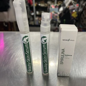 NATURA VITALIS Hyaluronsäure- sticks, 2x 10ml + Spirilina Balance 24h Creme - Bild 1 von 8