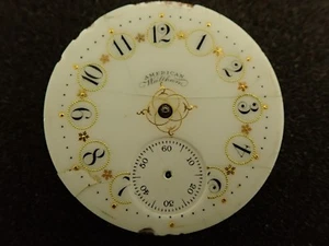 VINTAGE 16 SIZE WALTHAM H.C. POCKET WATCH MOVEMENT GRADE 610 - RUNNING - Picture 1 of 2