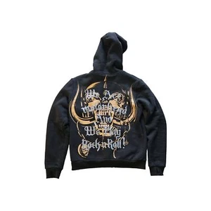 Motörhead kuschlige Sweatjacke Winter mit Innenfutter und Daumenschlaufe - Bild 1 von 3