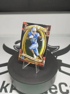 2024 Bowman University Chrome Omarion Hampton Ramblin' Man LA Chargers - Bild 1 von 2