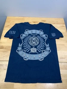 Krew Skateboard Graphic Shirt Mens M Blue Santa Ana Skate Y2K 11450 - Picture 1 of 9