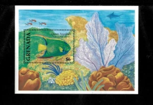 Grenada 1994 - Fish - Souvenir Stamp Sheet - Scott #2358 - MNH - Picture 1 of 1