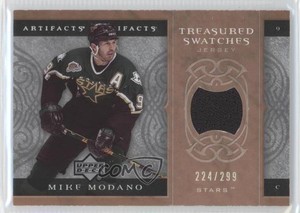 2007-08 Upper Deck Artifacts Treasured Swatches /299 Mike Modano #TS-MM HOF
