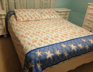 Starfish Star Fish Coperta in Pile Leggera Set Finta Decorazione Nautica Costiera Q - Foto 1 di 7