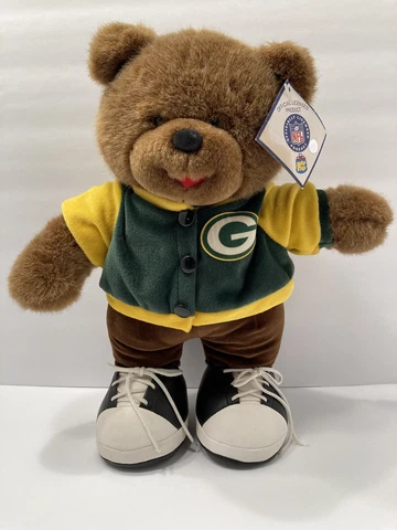 Green Bay packers vintage 2000 teddy bear new with tags Cover