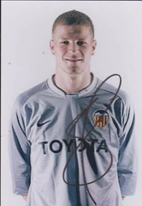 FOOTBALL PHOTO LUDOVIC BUTELLE VALENCE SIGNATURE ORIGINALE - Picture 1 of 1