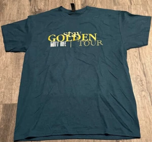 MATT RIFE - STAY GOLDEN 2025 Official Licensed Tour Shirt Large Green Red Rocks - Picture 1 of 3
