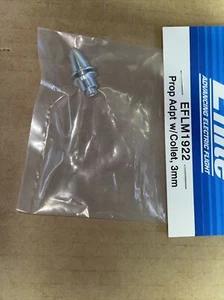 E-flite EFLM1922 Prop Adapter with Collet, 3mm • - Picture 1 of 1
