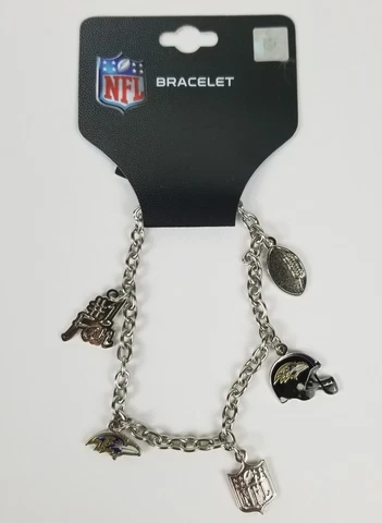NFL Baltimore Ravens Charm Bracelet Cover