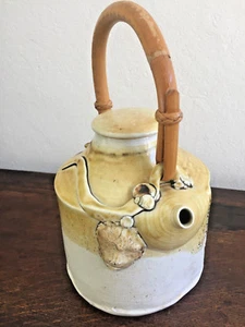 Wunderschöne Studio Handarbeit Skulptur Keramik Keramik Teekanne Künstler Signiert Kunst - Bild 1 von 7