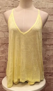 BLUE LIFE Amarillo Playa Flutter Tie Dye Pantalones Cortos y Tejido Slub Camiseta sin Mangas Xs - Imagen 1 de 7