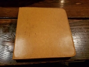 Estuche vintage con cremallera líneas de terciopelo de 9-3/4"" X 10 - Imagen 1 de 8