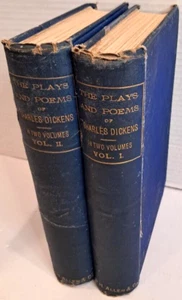 The PLAYS & POEMS Of CHARLES DICKENS (1885) 1st Edition - Picture 1 of 5