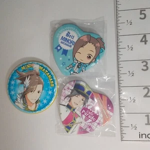 A77702 THE IDOLM@STER lado M lata insignia Minori Watanabe - Imagen 1 de 2