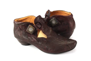 Think Gr.40 Damen Halbschuhe Ballerinas Slipper Pumps Leder TOP H 368 - Bild 1 von 5