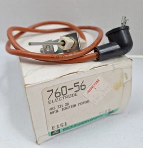 Electrodo sensor de llama de horno Rodgers blanco 760-56 pala hembra cable de 24" - Imagen 1 de 6
