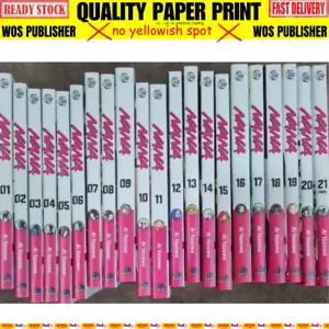 Nana Ai Yazawa Manga Englisch Komplettset Separates Halbset Komplettset 1-21 Comic - Bild 1 von 27