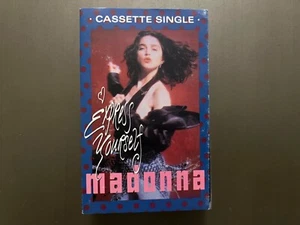 Madonna Express Yourself UK Cassette Single Hard Case RARE 1989 Remix - Picture 1 of 3