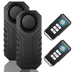 Wireless Alarm Bike Bicycle Security System W/ Remote Control Anti-Theft Device - Picture 1 of 12